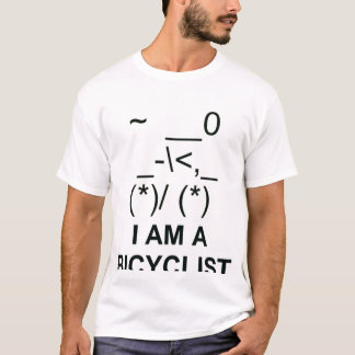 Bicyclist-symbol Tee Shirt