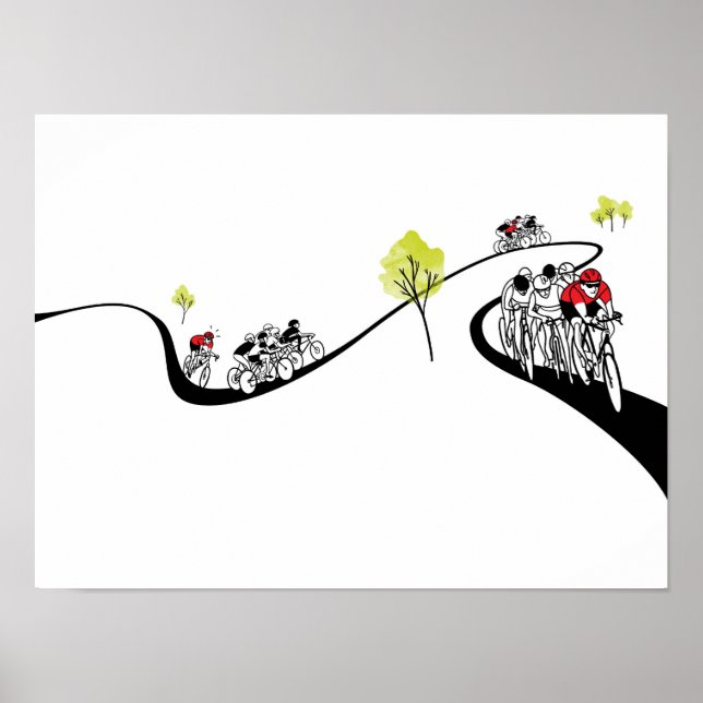 Bicykling Poster (Framsidan)