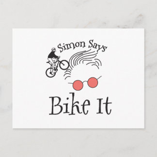 Bicykling Vykort