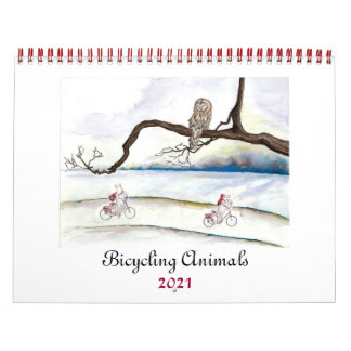 Bicyklingsdjur 2021 Kalender