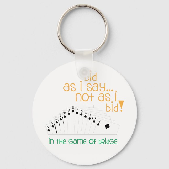 Bid som jag säger nyckelring (Framsida)