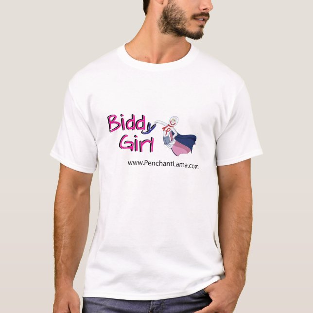 Biddyflicka Tee Shirt (Framsida)