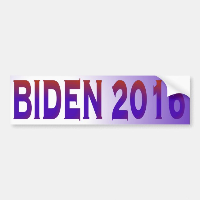 Biden 2016 bildekal (Framsidan)