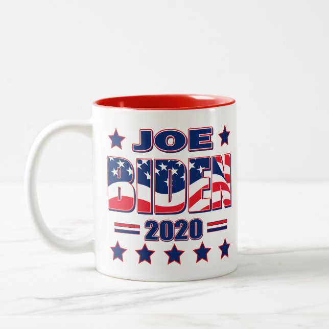 BIDEN-2020-Comeback-Kid Två-Tonad Mugg (Vänster)