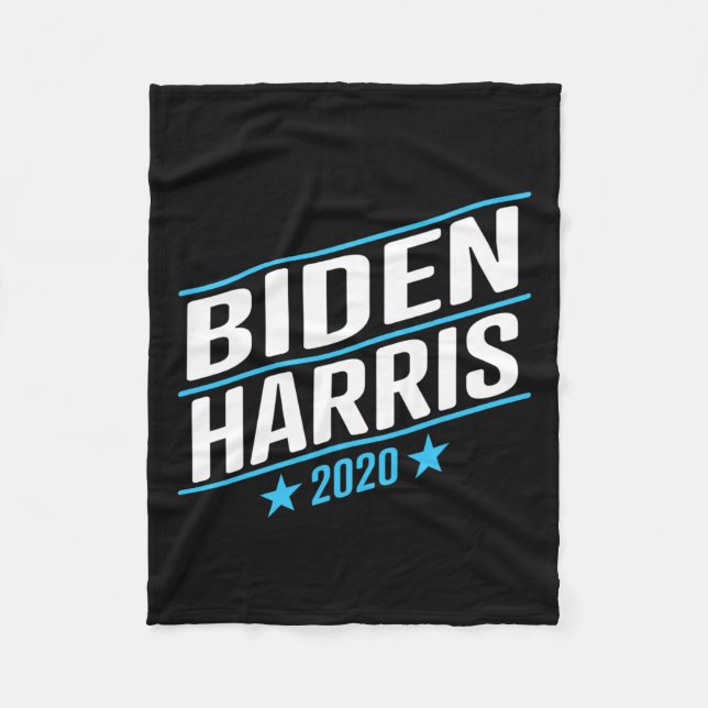 Biden 2020 och Kamala Harris på ena Biljett 2 Fleecefilt (Framsidan)