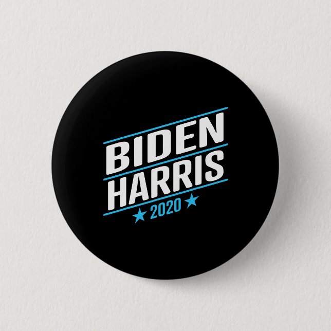 Biden 2020 och Kamala Harris på ena Biljett 2 Knapp (Framsida)