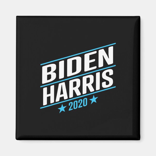 Biden 2020 och Kamala Harris på ena Biljett 2 Magnet (Framsidan)