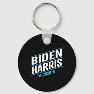 Biden 2020 och Kamala Harris på ena Biljett 2 Nyckelring