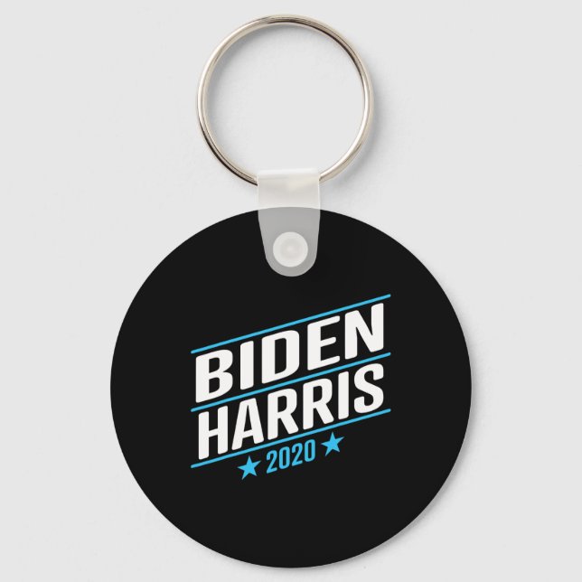 Biden 2020 och Kamala Harris på ena Biljett 2 Nyckelring (Framsida)