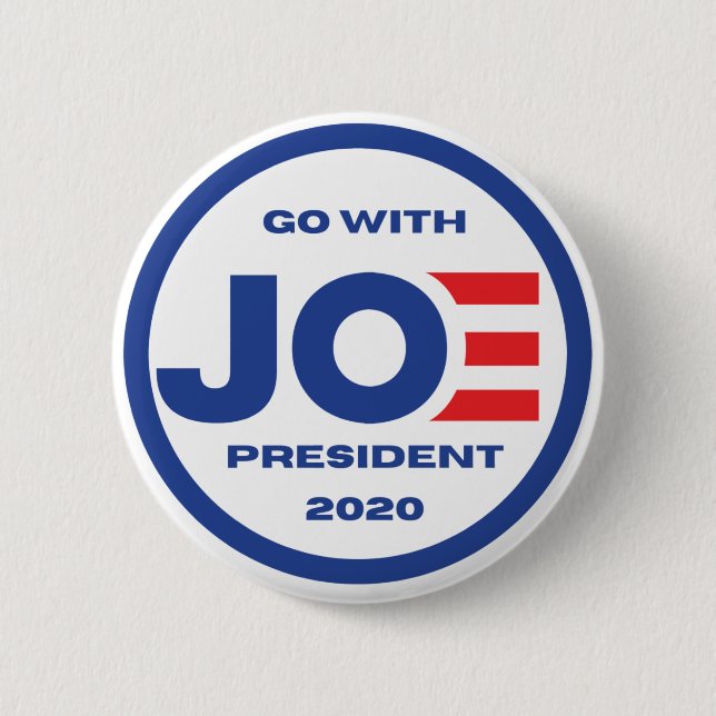 Biden 2020 Round-knapp , Joe Biden 2020-knapp Knapp (Framsida)