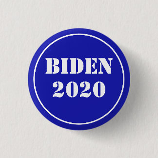 Biden 2020-Royalet Blue & White Knapp