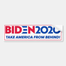 Biden 2020 - Ta amerikaner bakifrån