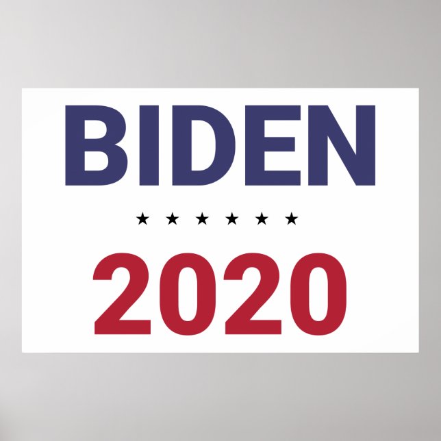Biden 2020 (USA:s presidentval) Poster (Framsidan)