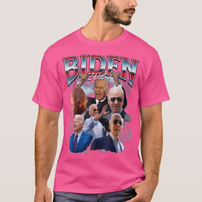 Biden 2024 Kampanj T Shirt (Framsida)