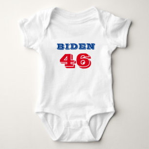 Biden 46 Collegiate Stil T Shirt
