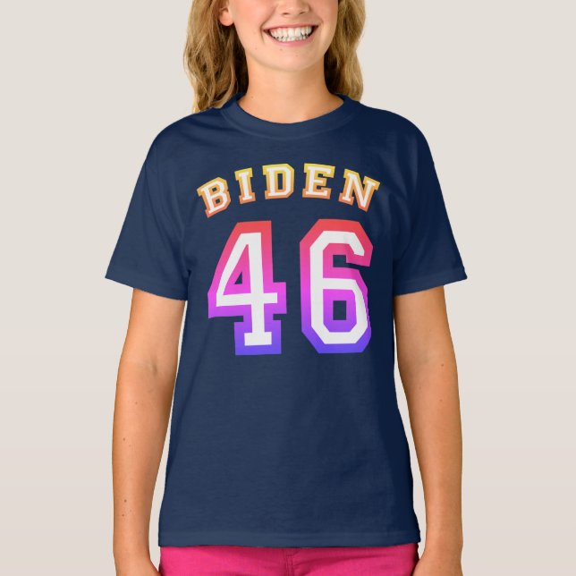 BIDEN 46 T SHIRT (Framsida)
