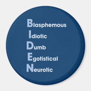 Biden akronym magnet