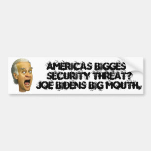 Biden AMERICAS STÖRST SÄKERHETSHOT Bildekal