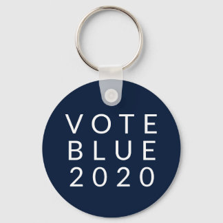 Biden and Harris Vote Blue 2020 - enkel minimal Nyckelring