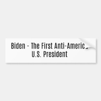 Biden - Anti-America Bumper Sticker Bildekal