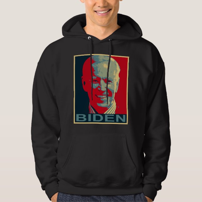 Biden, Biden politiske, Biden ridin Hoodie (Framsida)