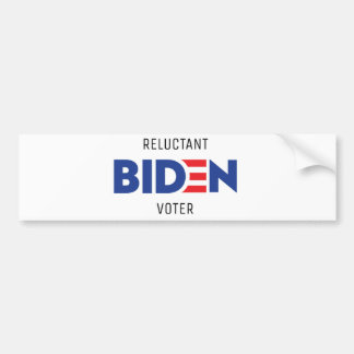 Biden Bumper Sticker för motsträviga väljare Bildekal