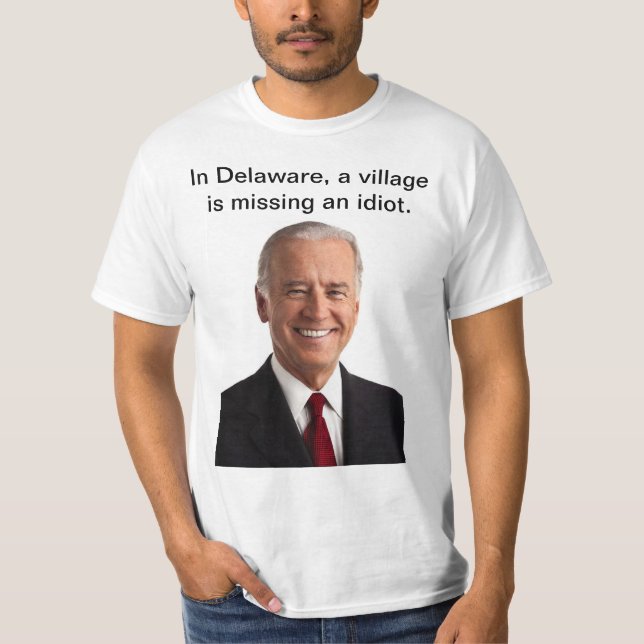 Biden - byidiot t-shirt (Framsida)