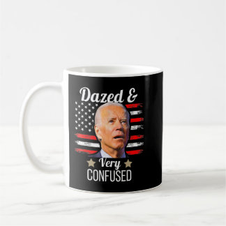 Biden Dazed och mycket förvirrad Tiedye Anti Joe B Kaffemugg