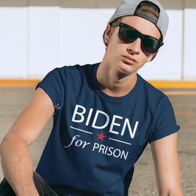 Biden för fängelset | Anti Joe Biden | Slogan | Ch T Shirt (Skapare uppladdad)