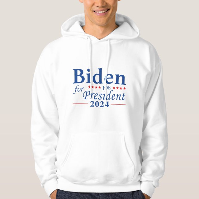 Biden för president 2024 hoodie (Framsida)