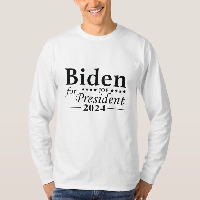 Biden för president 2024 t shirt (Framsida)