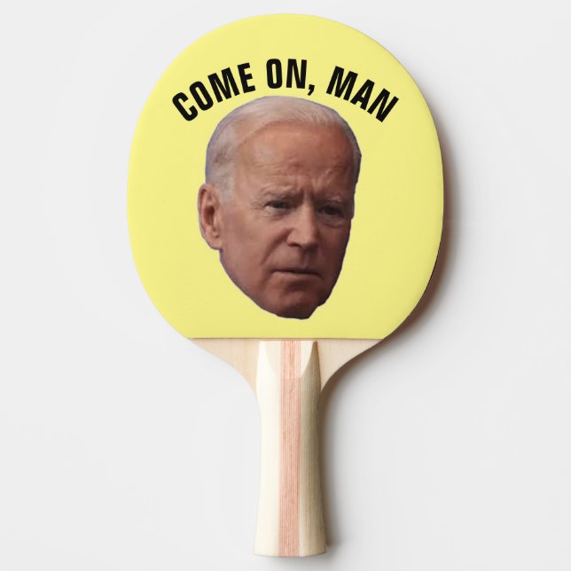 BIDEN FUNNY PING PONG PADDLES PINGISRACKET (Framsidan)