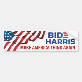 Biden Harris 2020 - Återställa Amerikas Tänka Bildekal