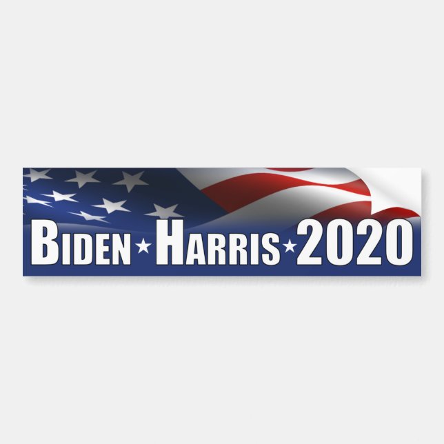 Biden Harris 2020 Bildekal (Framsidan)