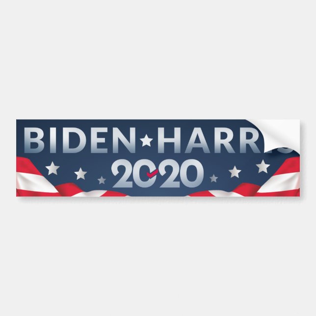 Biden/Harris 2020 Bildekal (Framsidan)