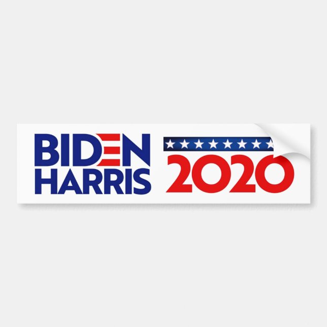 Biden/Harris 2020 Bildekal (Framsidan)