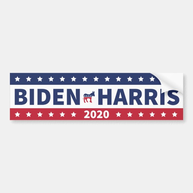 Biden Harris 2020 Bildekal (Framsidan)