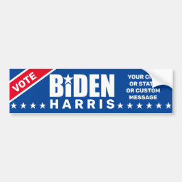 Biden Harris 2020: Demokratisk politik Bildekal