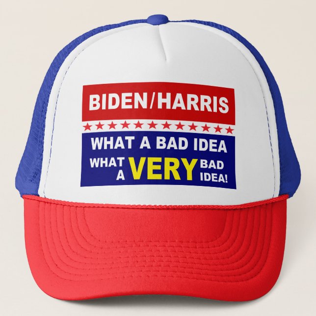 Biden Harris 2020 - en dålig idé Keps (Framsida)