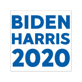 Biden Harris 2020, fet text, val Självfärgande Stämpel
