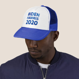 Biden Harris 2020 fet vattenfärgstext politisk Keps