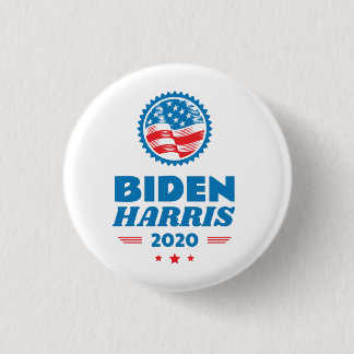 Biden Harris 2020 Flagga Seal Knapp