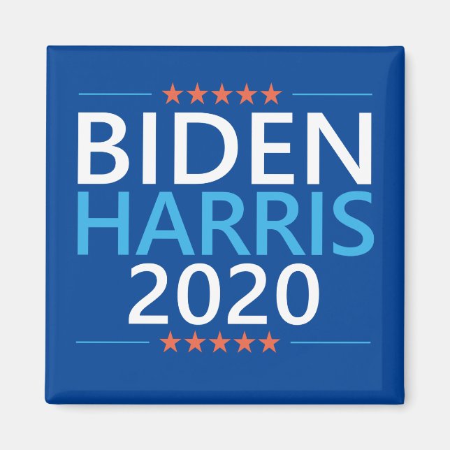 Biden Harris 2020 för president USA-valet Magnet (Framsidan)