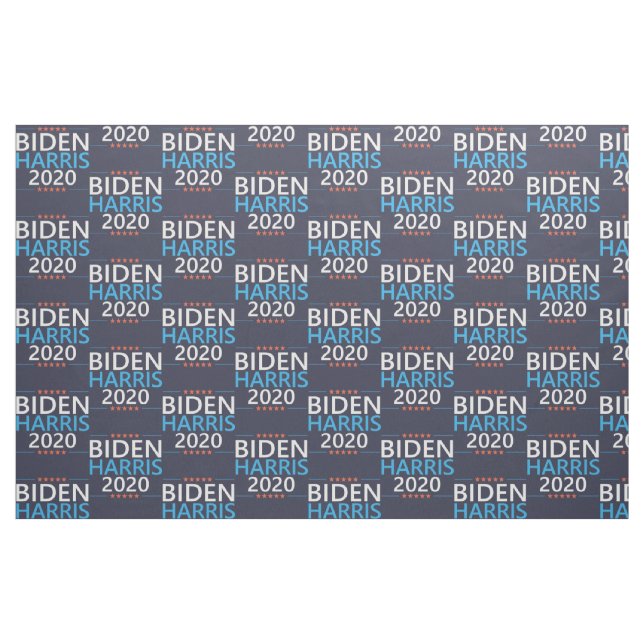 Biden Harris 2020 för president USA-valet Tyg (Fat Quarter)