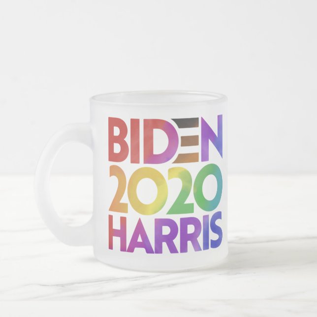 Biden Harris 2020 Frosted Mugg (Vänster)