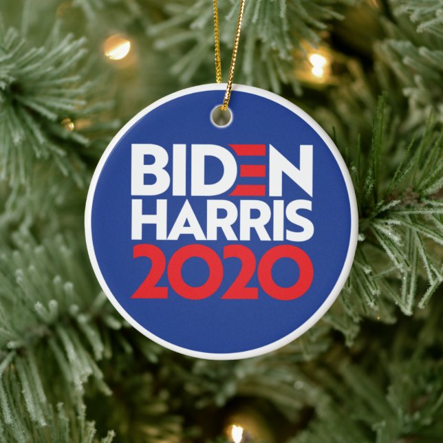 Biden Harris 2020-Helgdag Julgransprydnad Keramik (Träd)