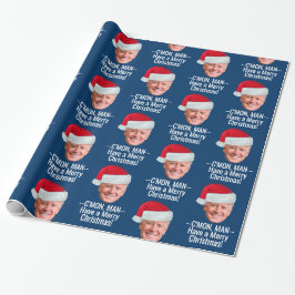 Biden Harris 2020 - Joe Santa Hat - C'mon Man Presentpapper