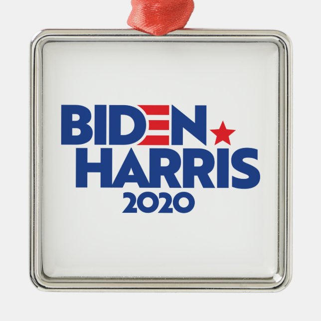 Biden Harris 2020 Julgransprydnad Metall (Framsidan)