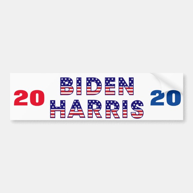 Biden Harris 2020 Kampanj Bildekal (Framsidan)