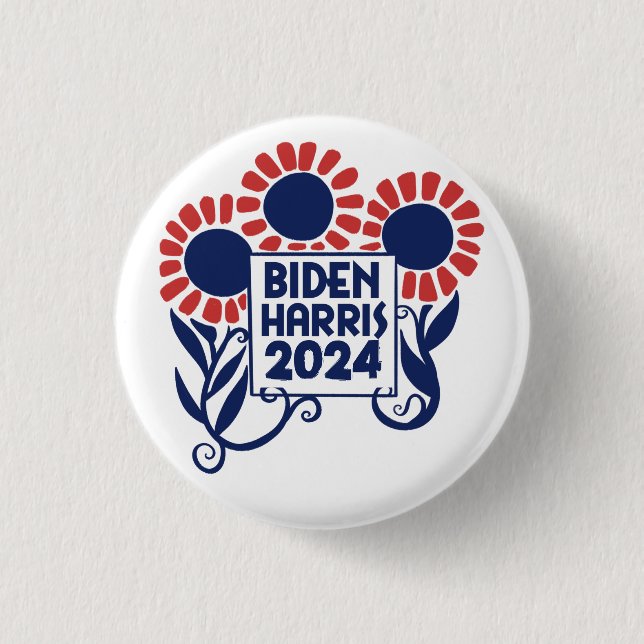 Biden Harris 2020 Knapp (Framsida)